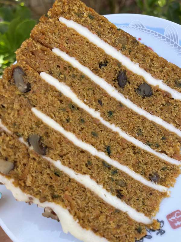 Carrot Cake Slice