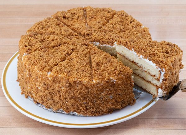 Lemon Crunch Cake & Slice