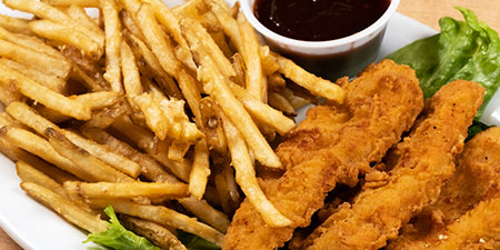 Chicken Tenders with Mega Crunch Fries